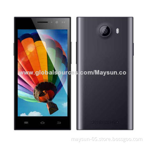 4.5-inch Quad-core Android Phones, Flash 4 + 1GB, 1,600mAh, MT6582M, Mass ProducedNew